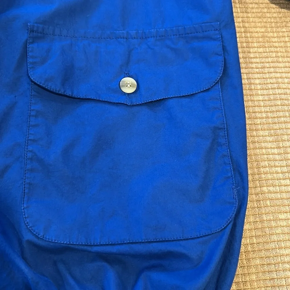 Silver Fern Lightweight 100% Cotton Royal Blue Men’s Jacket - Picture 3 of 7